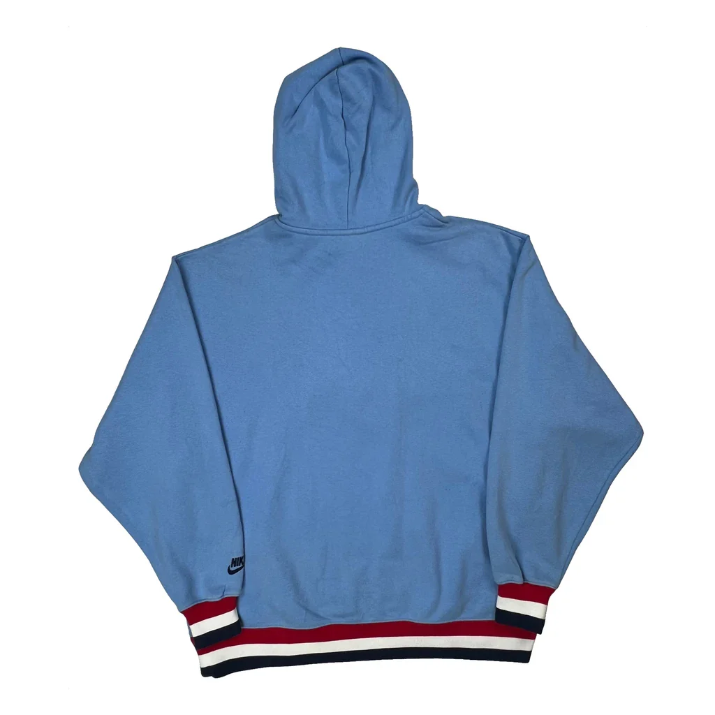 Cardinals Nike Graphic Hoodie - Large Blue Cotton - Image 2