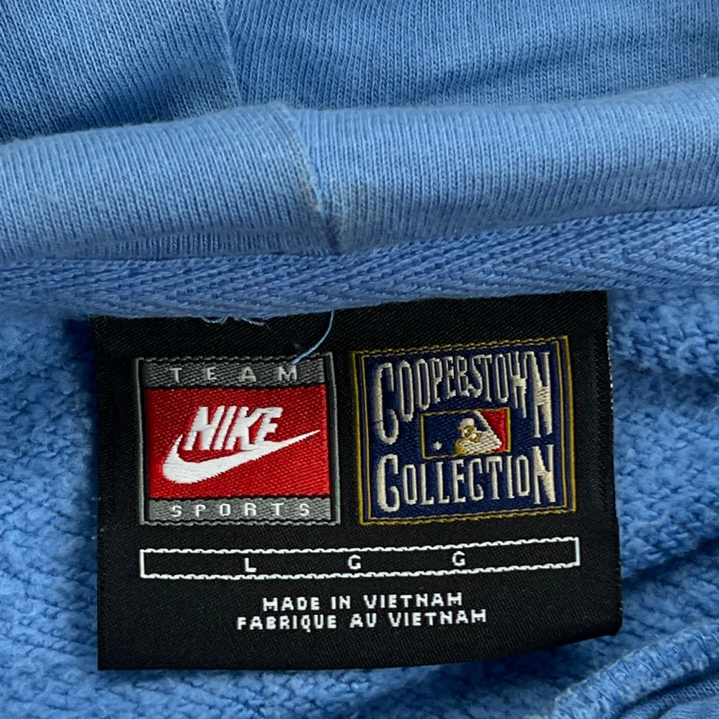 Cardinals Nike Graphic Hoodie - Large Blue Cotton - Image 3