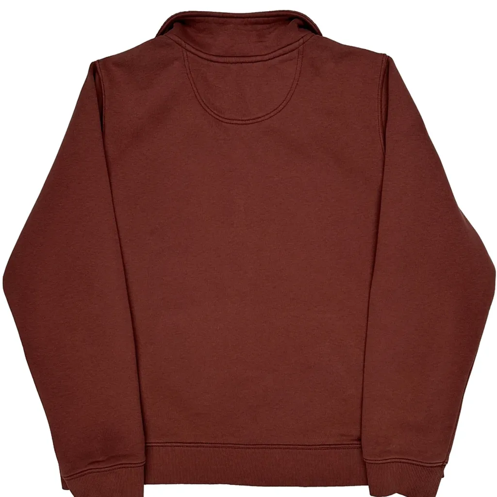 Carhartt 1/4 Zip - XL Brown Cotton - Image 7