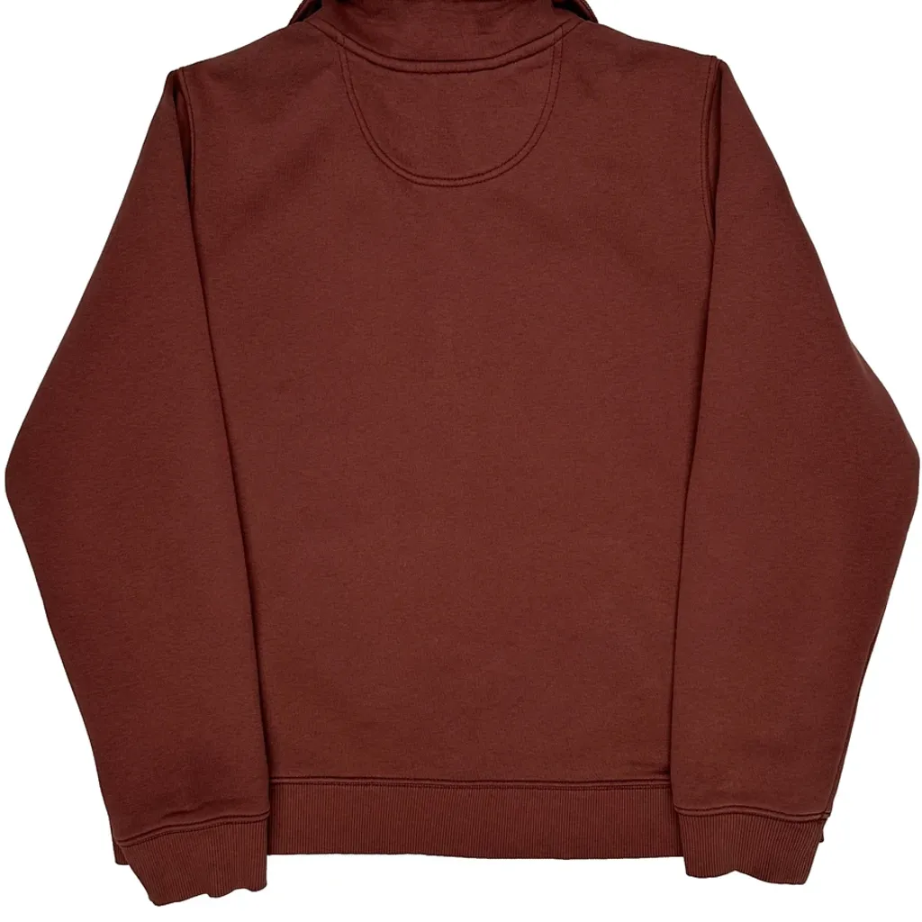 Carhartt 1/4 Zip - XL Brown Cotton - Image 8