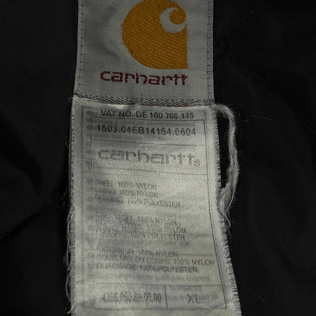 Carhartt Bomber Jacket - XL Black Nylon - Image 3