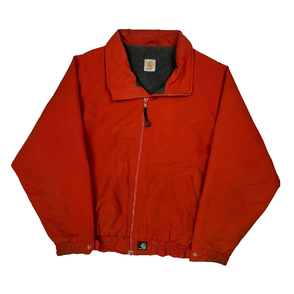 Carhartt Bomber Jacket - XL Red Cotton