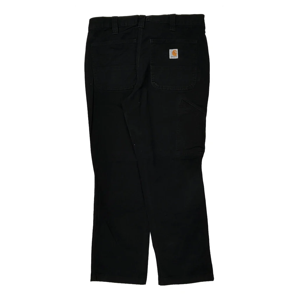 Carhartt Cargo Pants - 34W 30L Black Cotton