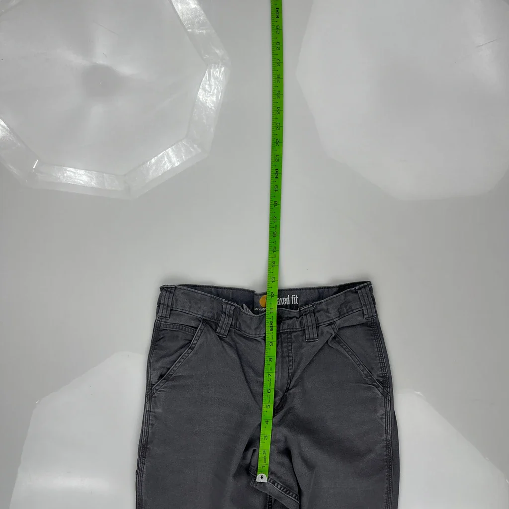 Carhartt Cargo Pants - 28W 30L Gray Cotton - Image 4