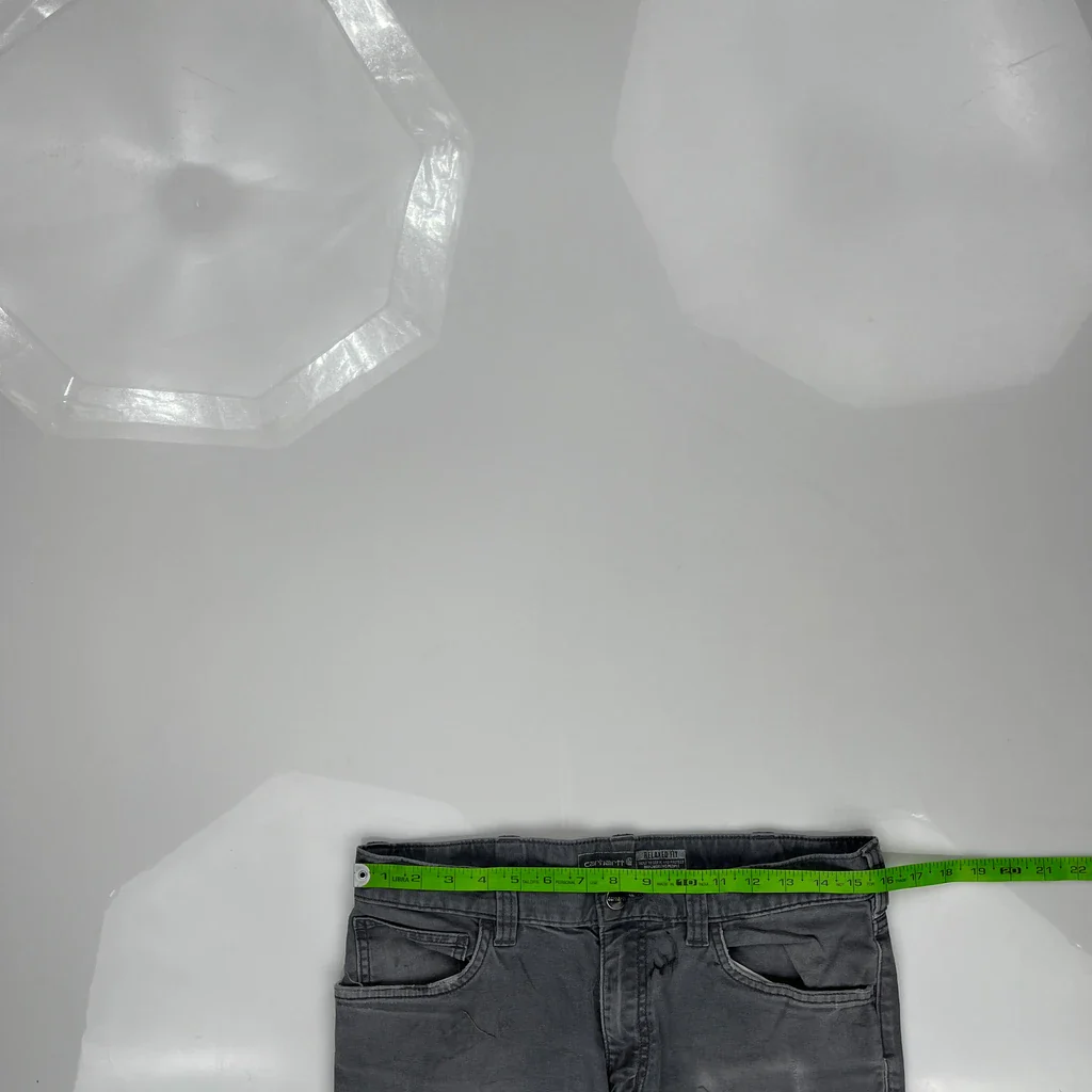 Carhartt Cargo Pants - 32W 29L Gray Cotton - Image 3