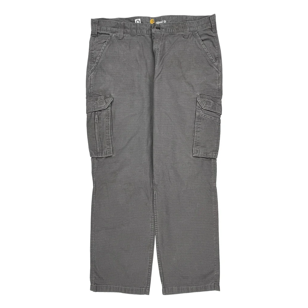Carhartt Cargo Pants - 38W 32L Gray Cotton - Image 2