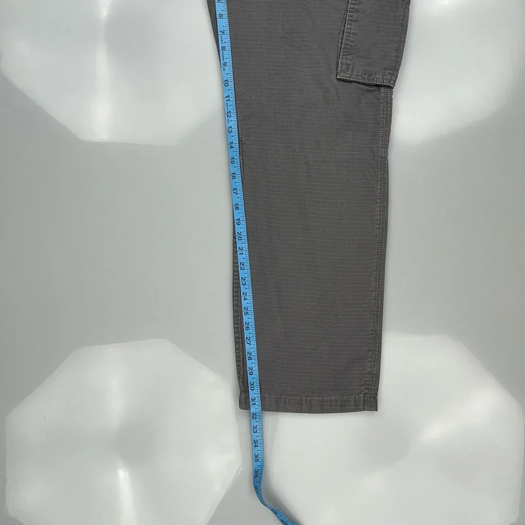 Carhartt Cargo Pants - 38W 32L Gray Cotton - Image 5