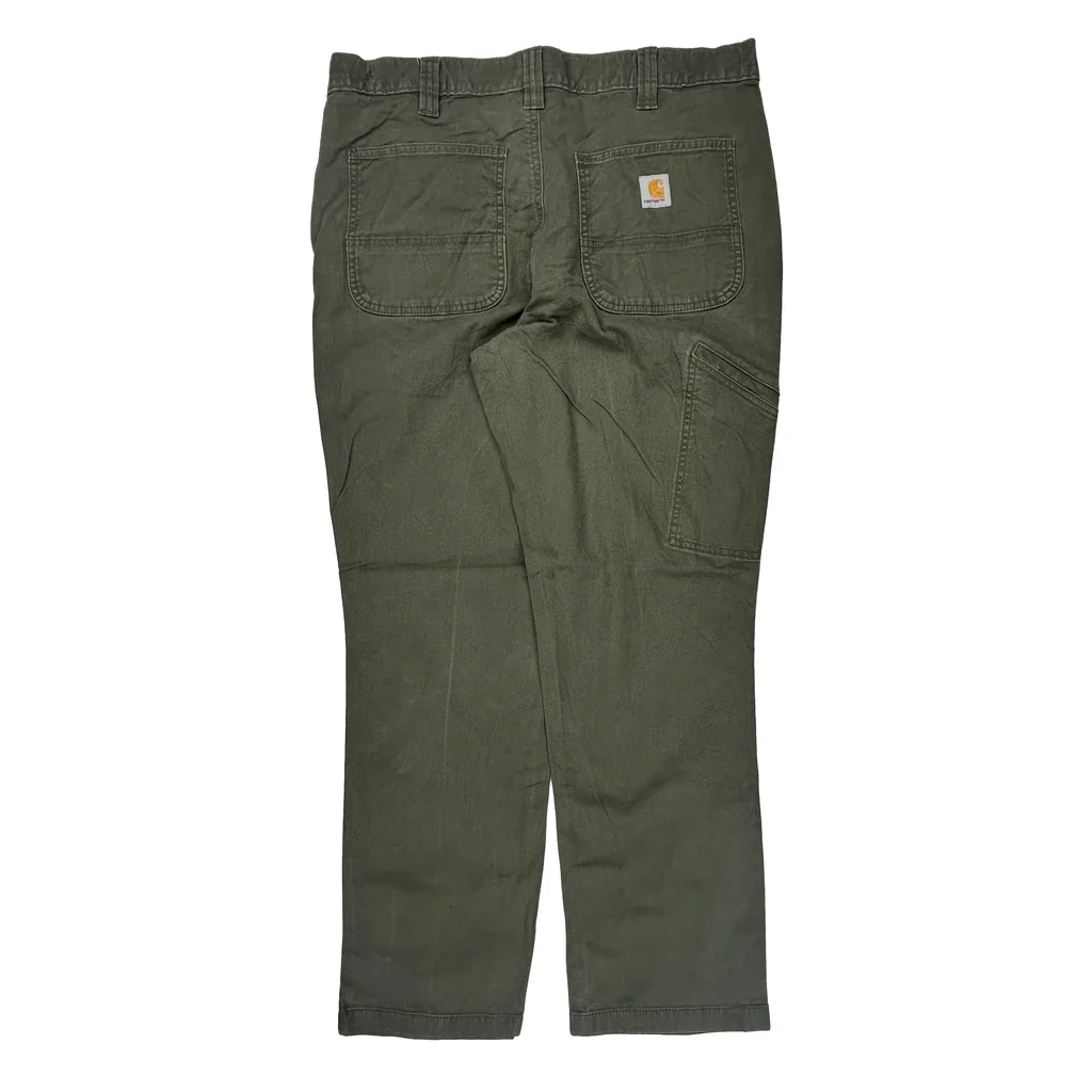 Carhartt Cargo Pants - 34W 32L Green Cotton
