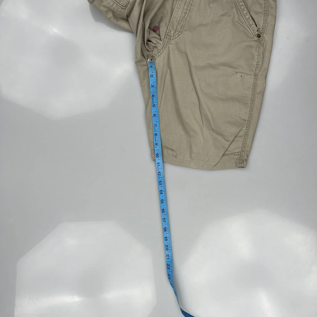 Carhartt Cargo Shorts - 30W 10L Beige Cotton - Image 5