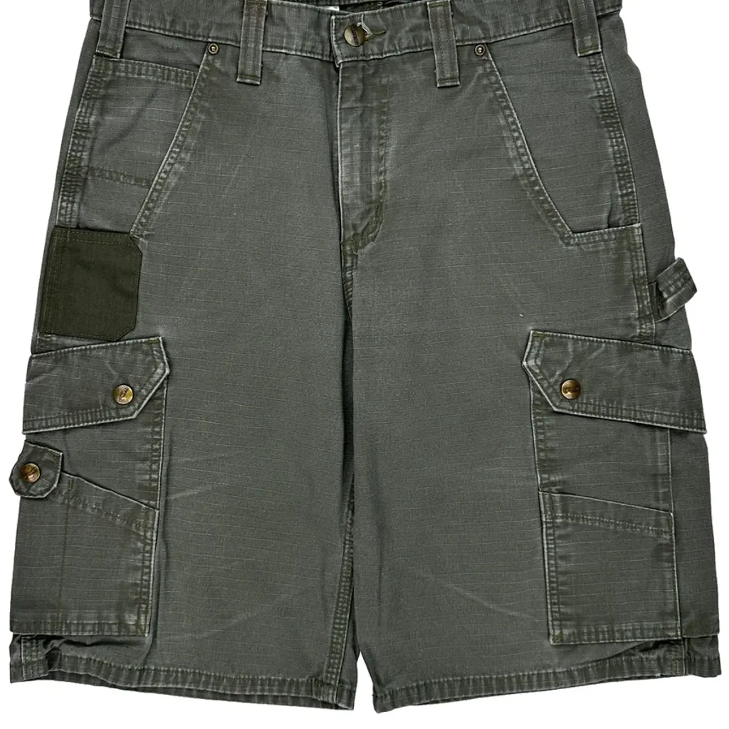 Carhartt Cargo Shorts - 31W 11L Gray Cotton - Image 11
