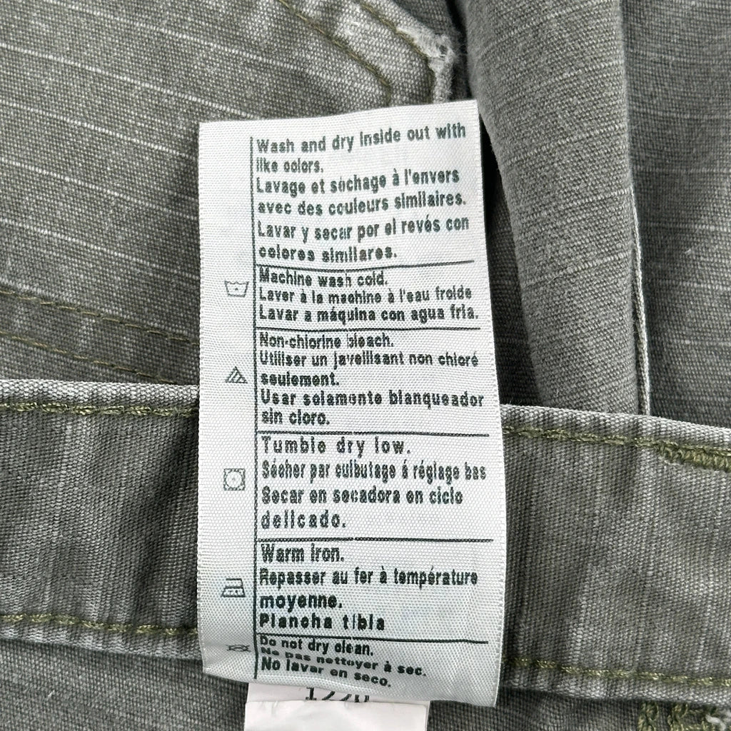 Carhartt Cargo Shorts - 31W 11L Gray Cotton - Image 7