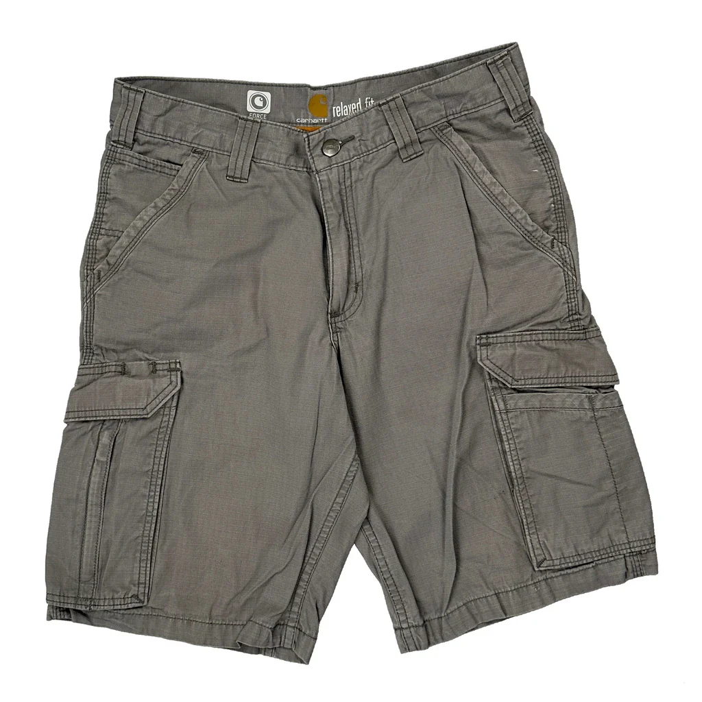 Carhartt Cargo Shorts - 28W 11L Grey Cotton - Image 2