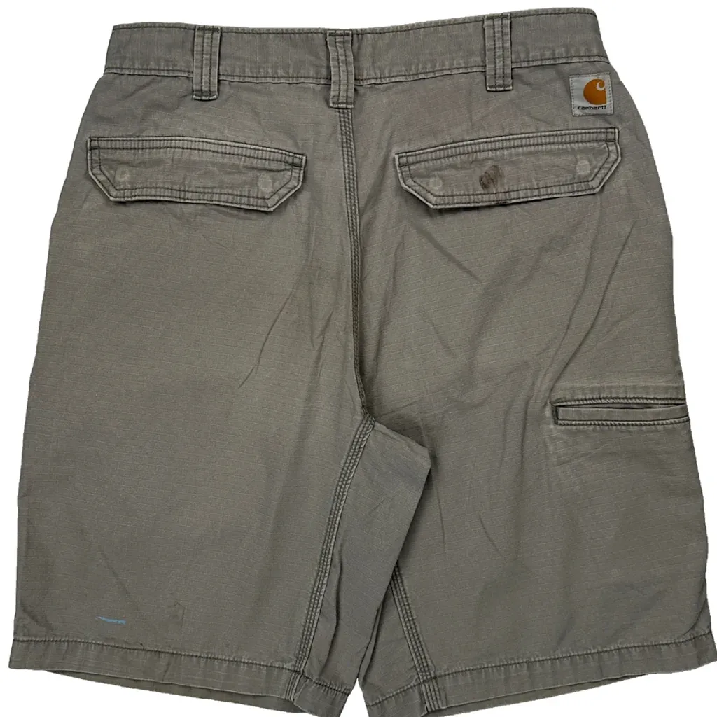 Carhartt Cargo Shorts - 30W 10L Grey Cotton - Image 7
