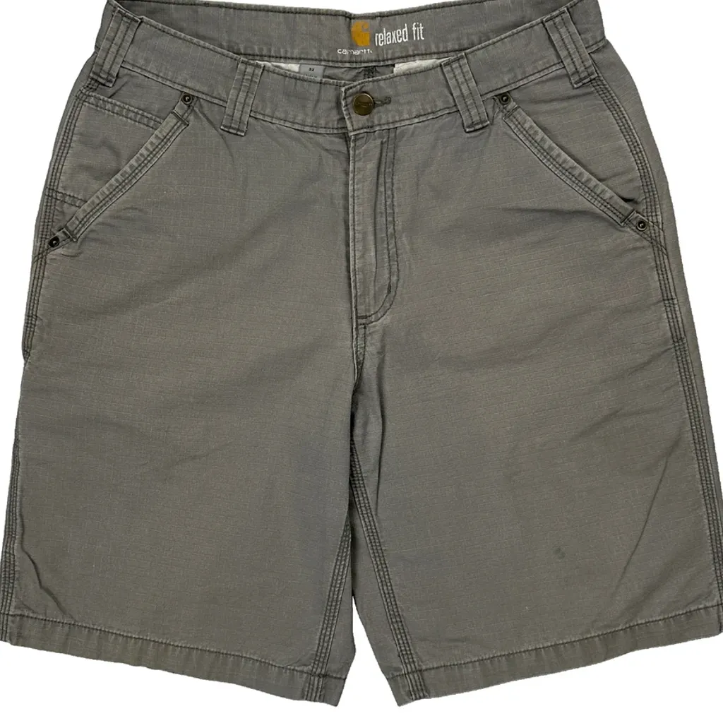 Carhartt Cargo Shorts - 30W 10L Grey Cotton - Image 9