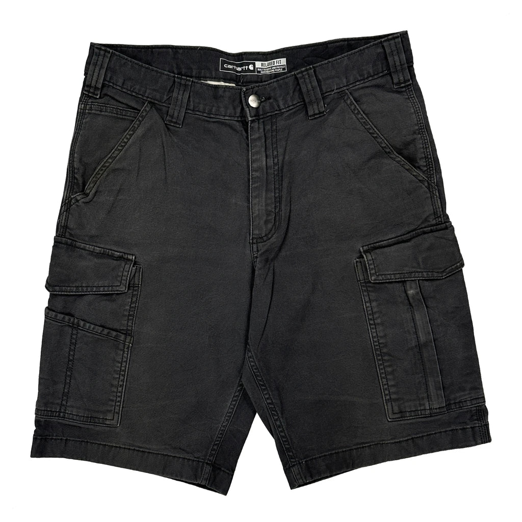 Carhartt Cargo Shorts - 32W 10L Grey Cotton - Image 2
