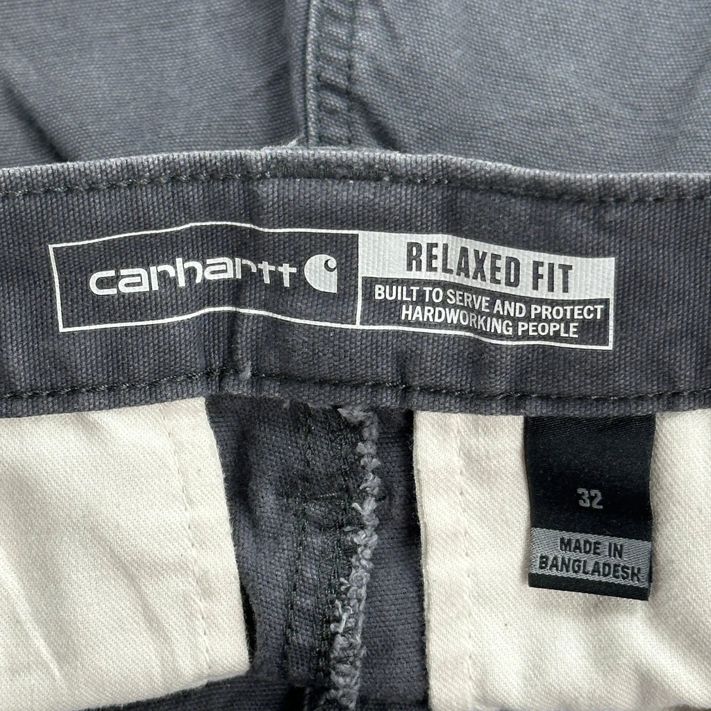 Carhartt Cargo Shorts - 32W 10L Grey Cotton - Image 6