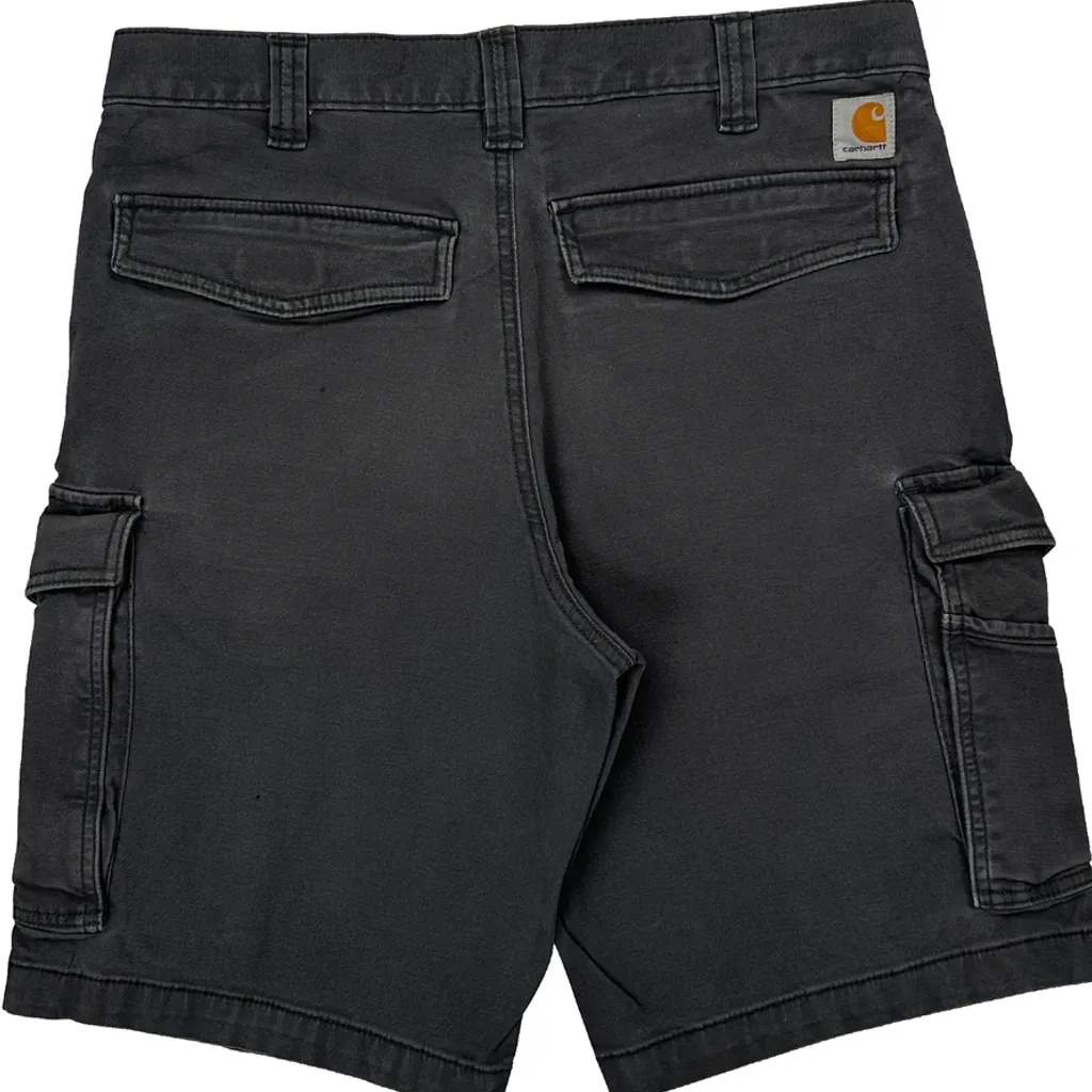 Carhartt Cargo Shorts - 32W 10L Grey Cotton - Image 6