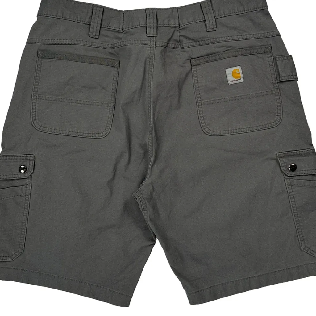 Carhartt Cargo Shorts - 35W 11L Grey Cotton Blend - Image 8