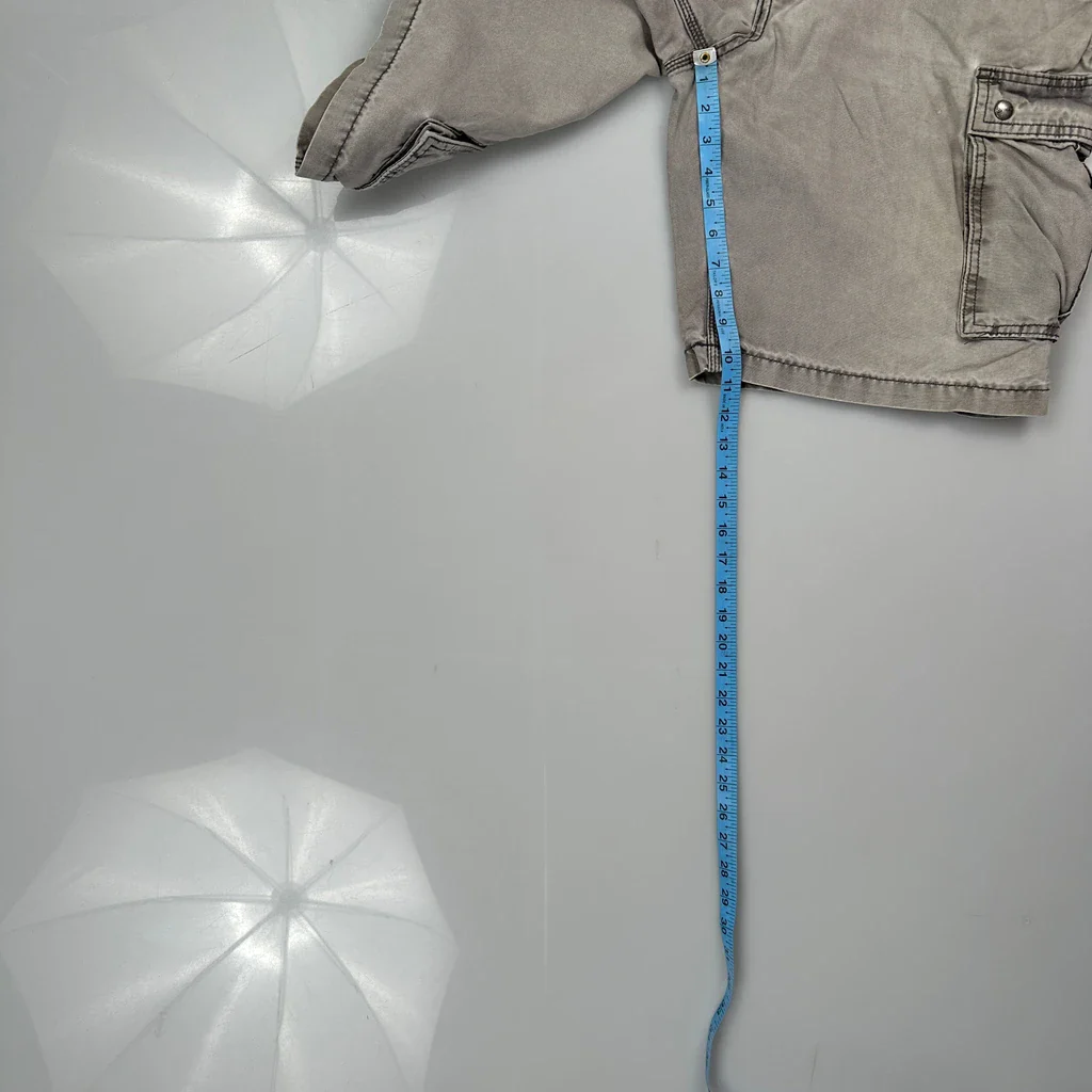 Carhartt Cargo Shorts - 38W 10L Grey Cotton - Image 5