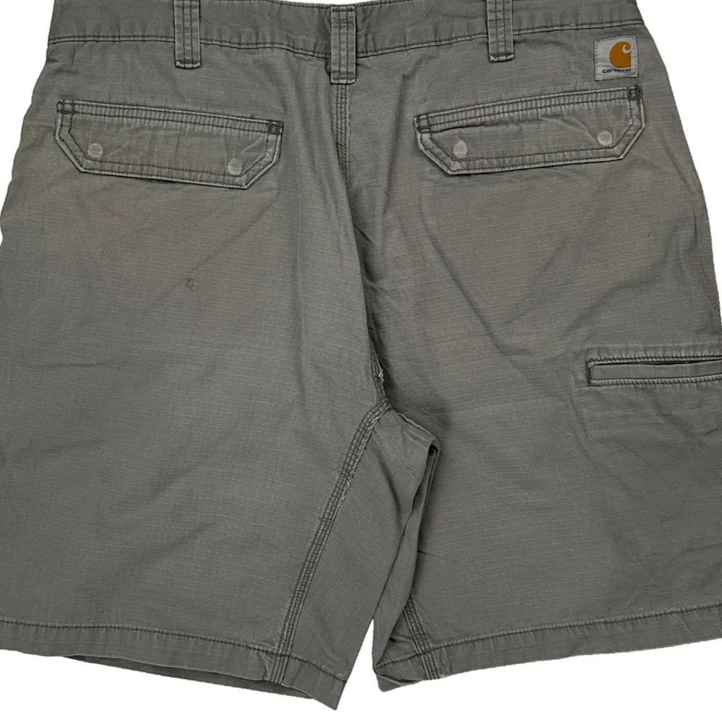 Carhartt Cargo Shorts - 38W 10L Grey Cotton - Image 7