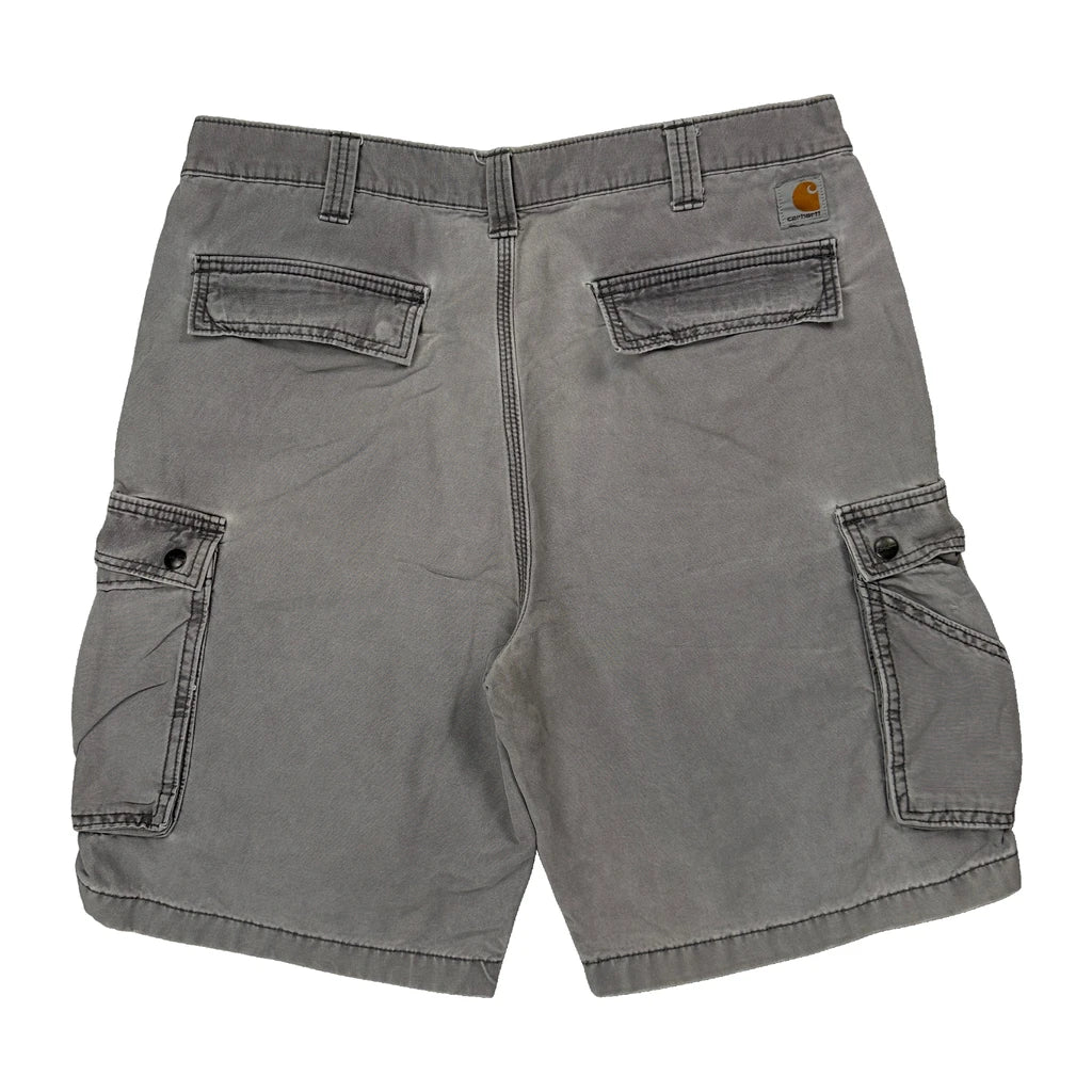 Carhartt Cargo Shorts - 38W 10L Grey Cotton