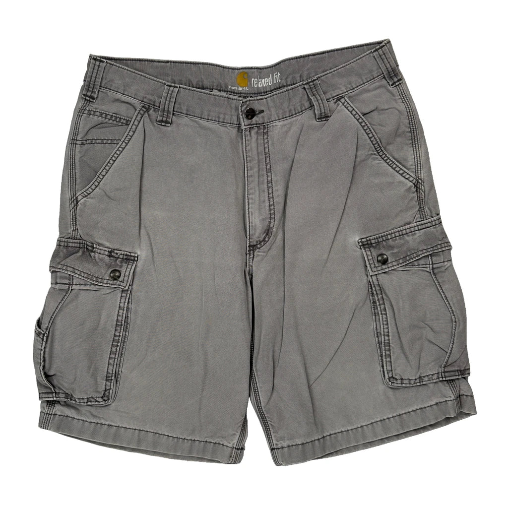 Carhartt Cargo Shorts - 38W 10L Grey Cotton - Image 2