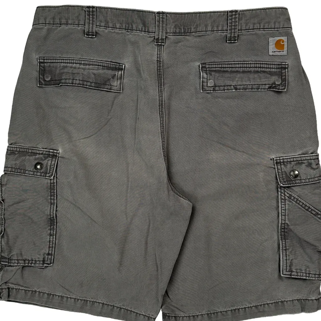 Carhartt Cargo Shorts - 38W 10L Grey Cotton - Image 7
