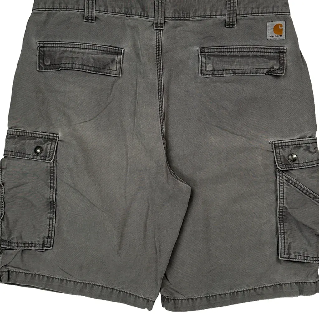 Carhartt Cargo Shorts - 38W 10L Grey Cotton - Image 8