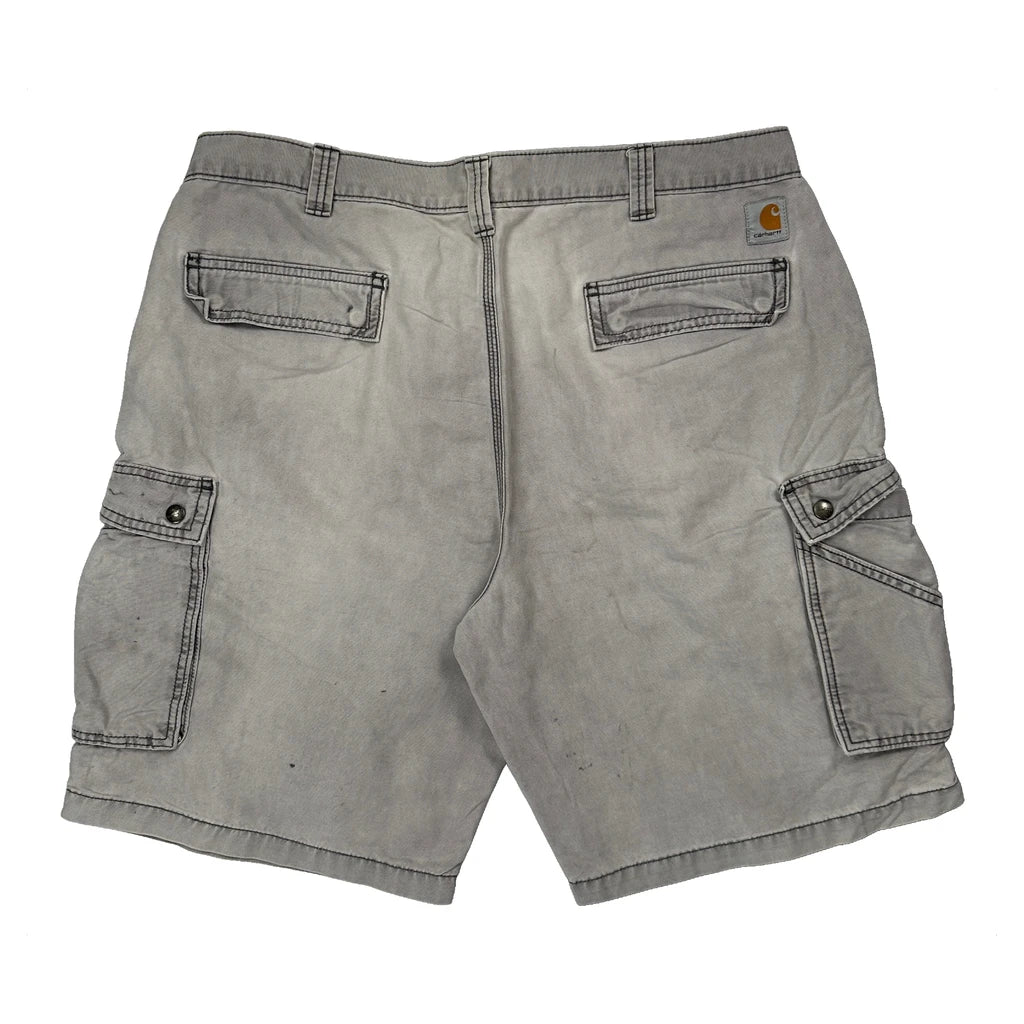Carhartt Cargo Shorts - 40W 10L Grey Cotton