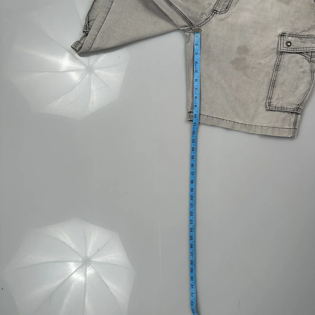 Carhartt Cargo Shorts - 40W 10L Grey Cotton - Image 5