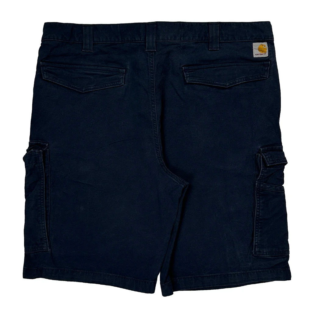 Carhartt Cargo Shorts - 40W 10L Navy Cotton