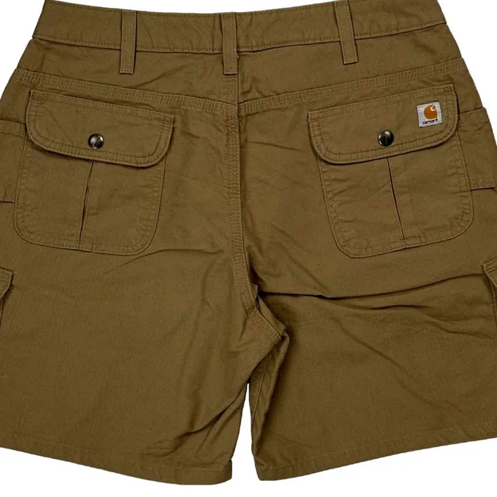 Carhartt Cargo Shorts - 30W UK 10 Brown Cotton - Image 7