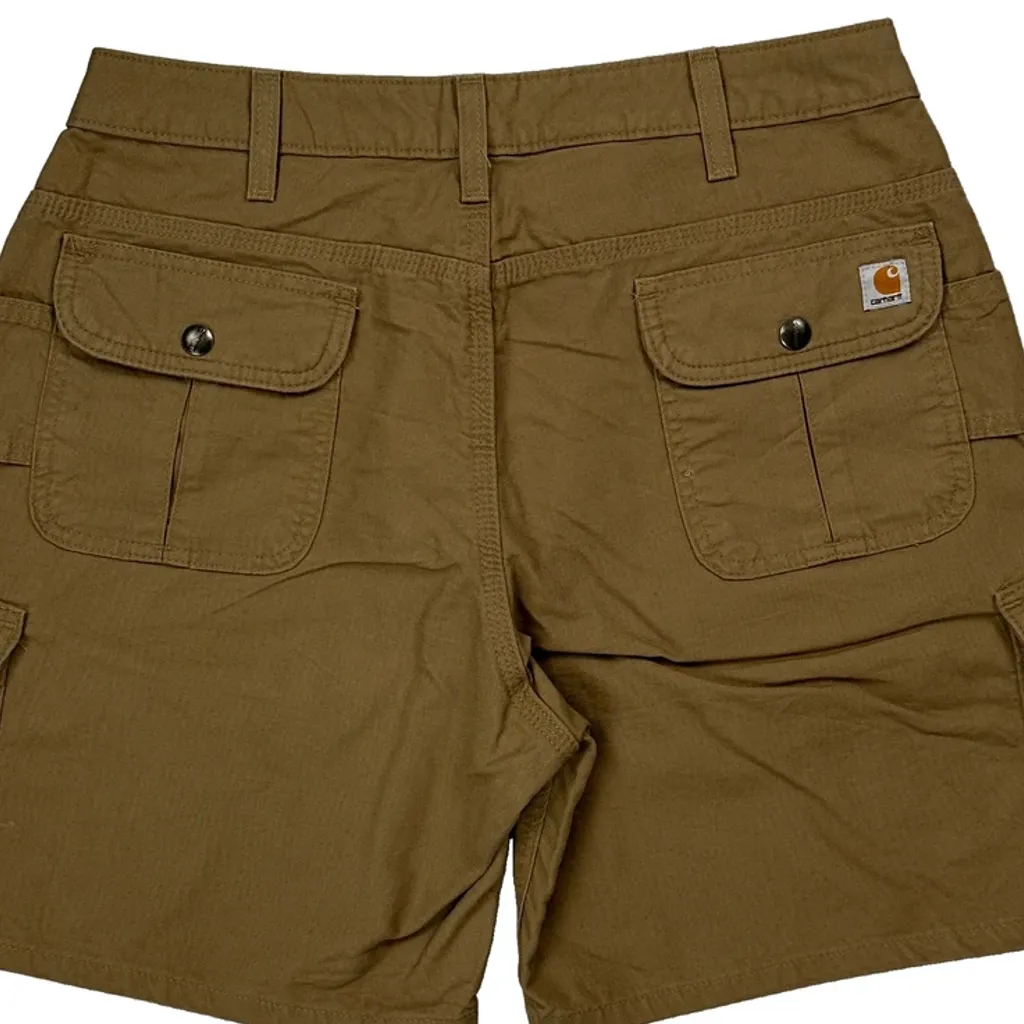 Carhartt Cargo Shorts - 30W UK 10 Brown Cotton - Image 8