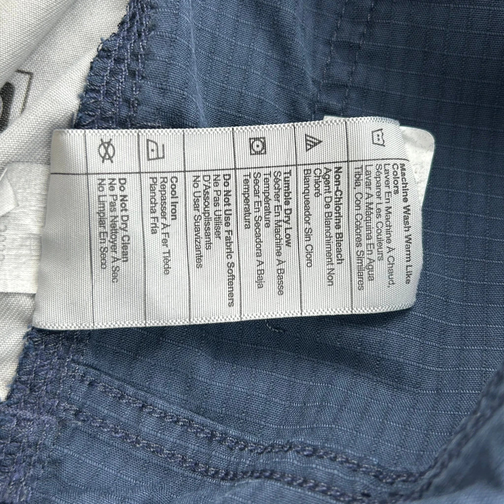 Carhartt Cargo Trousers - 32W 30L Blue Cotton Blend - Image 7