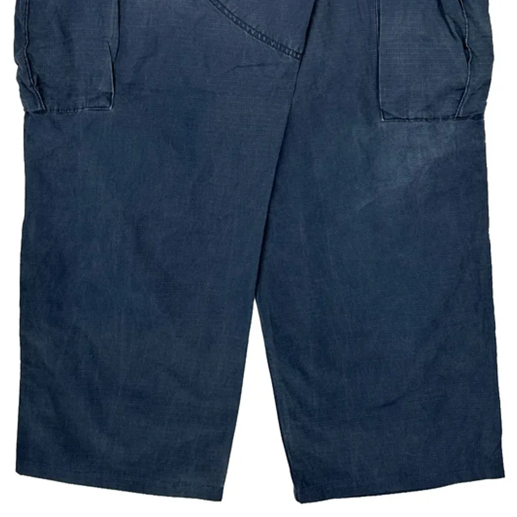 Carhartt Cargo Trousers - 34W 27L Blue Cotton - Image 6
