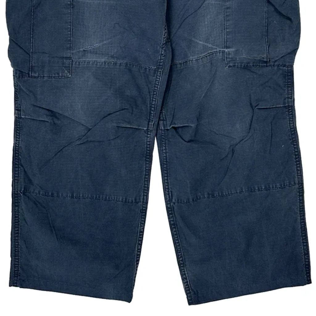 Carhartt Cargo Trousers - 34W 27L Blue Cotton - Image 8