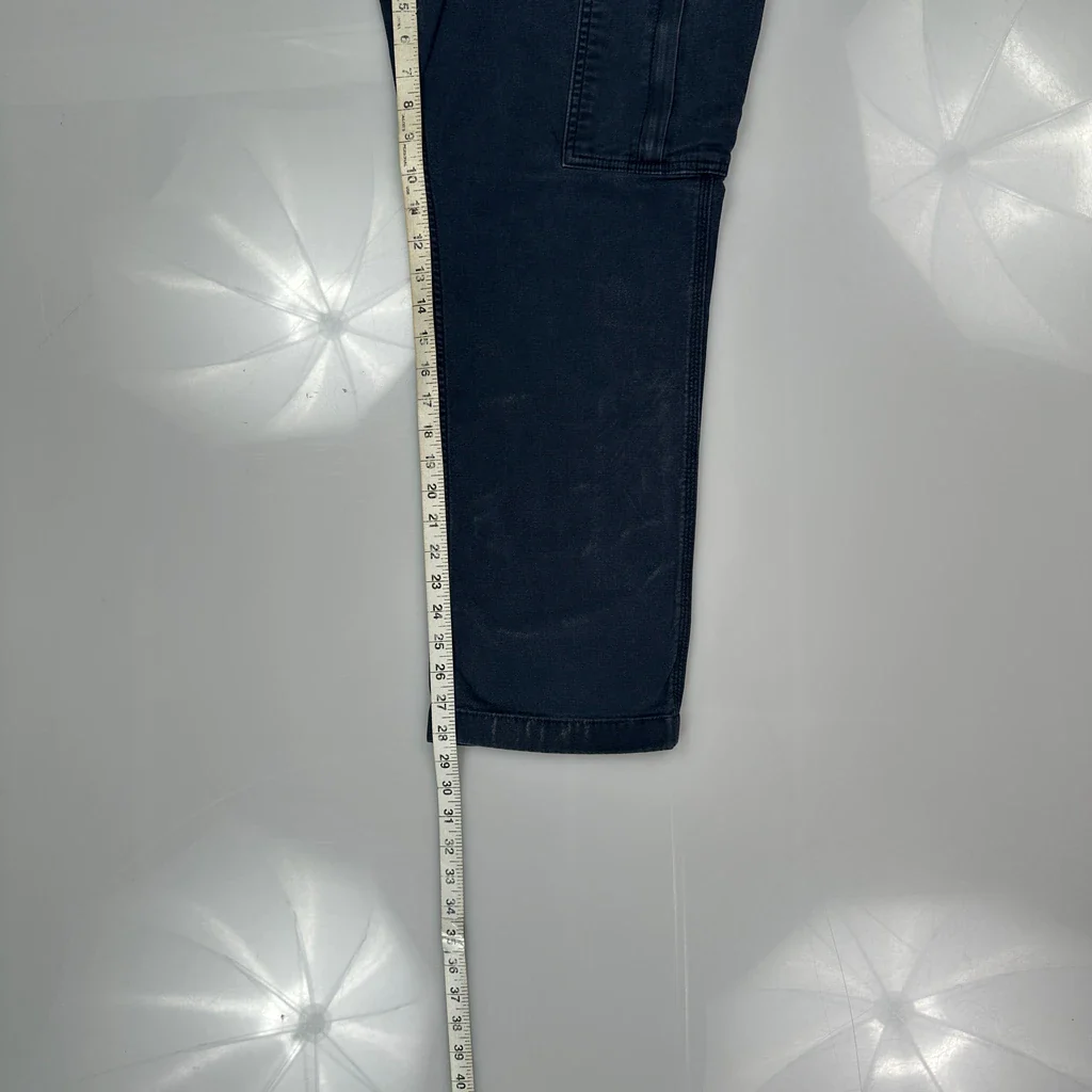 Carhartt Cargo Trousers - 34W 30L Blue Cotton - Image 5