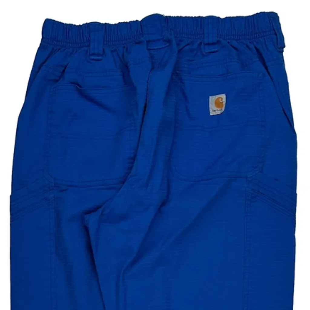 Carhartt Cargo Trousers - 34W 30L Blue Cotton Blend - Image 7