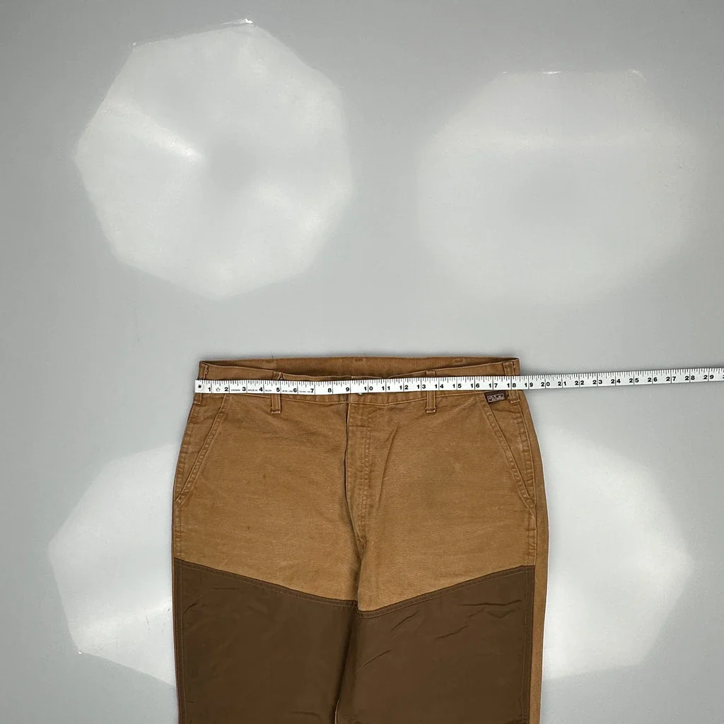 Carhartt Cargo Trousers - 36W 31L Brown Cotton - Image 3
