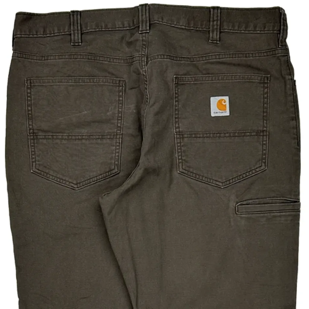 Carhartt Cargo Trousers - 36W 30L Brown Cotton - Image 8