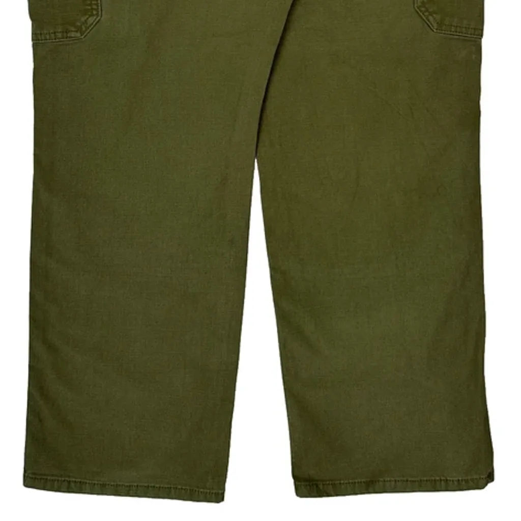 Carhartt Cargo Trousers - 34W 30L Green Cotton Blend - Image 7