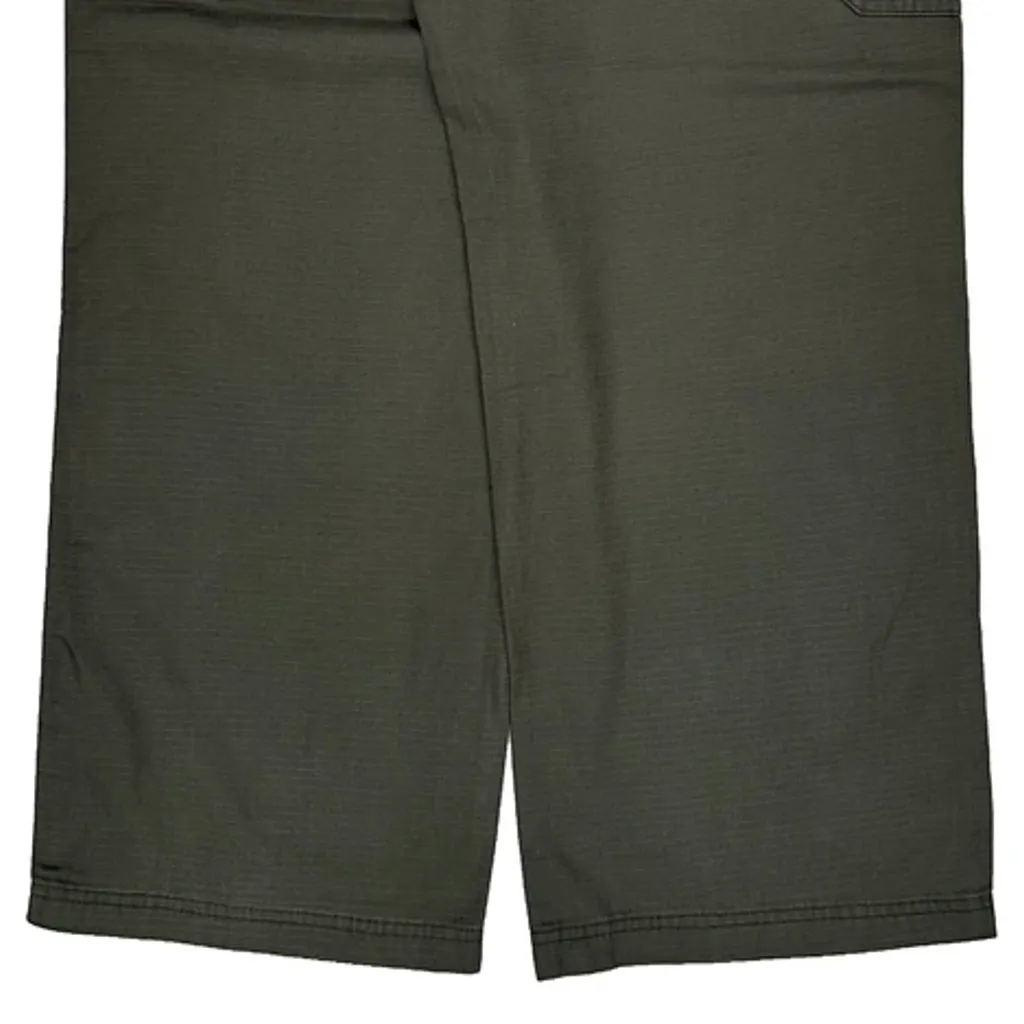 Carhartt Baggy Cargo Trousers - Medium Green Cotton Blend - Image 5
