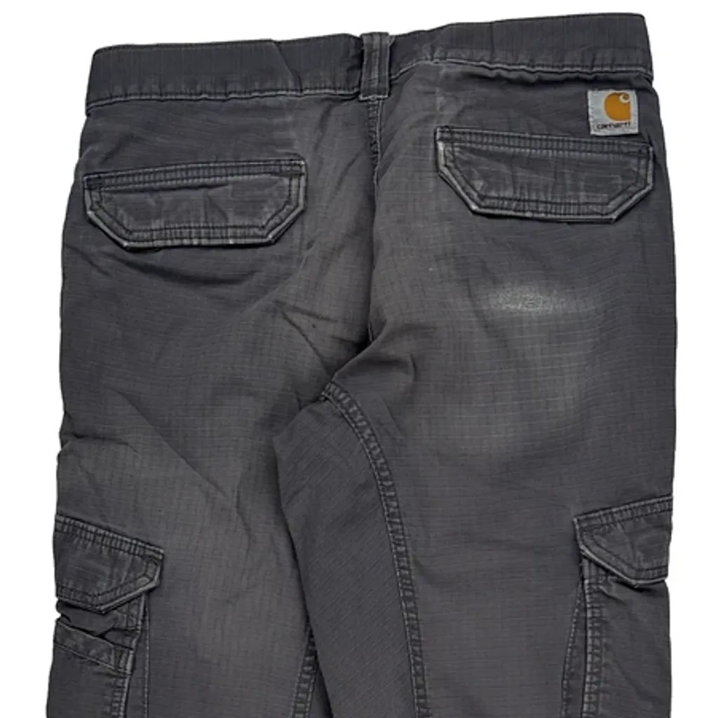 Carhartt Cargo Trousers - 30W 30L Grey Cotton - Image 7