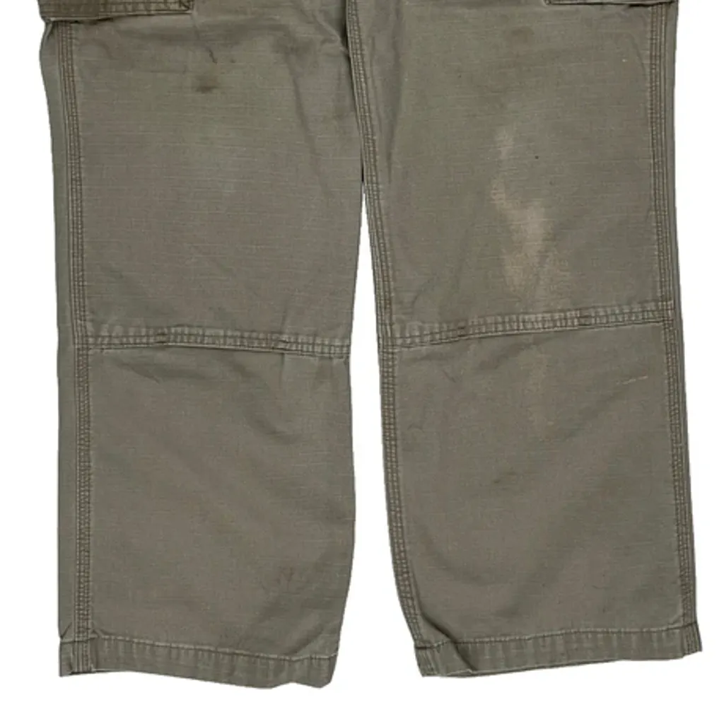 Carhartt Cargo Trousers - 33W 32L Grey Cotton - Image 7