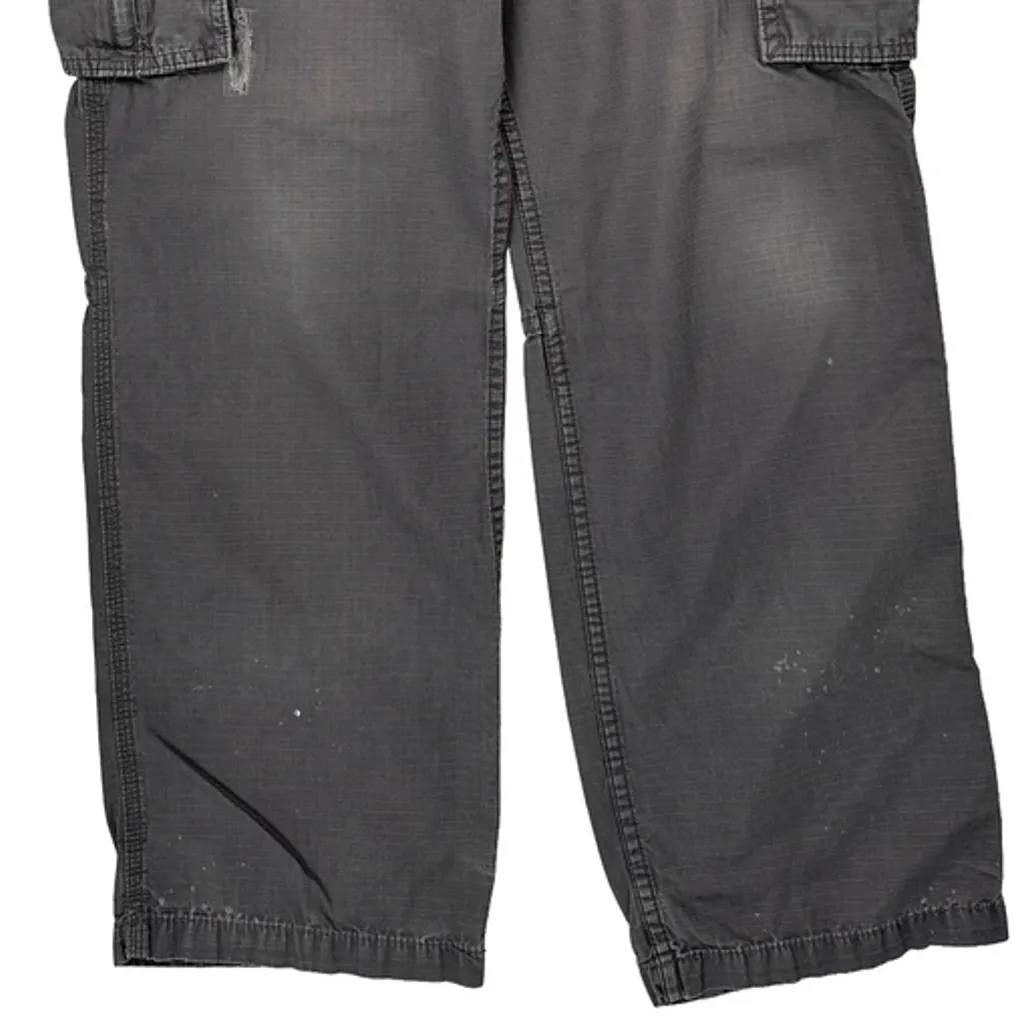 Carhartt Cargo Trousers - 36W 31L Grey Cotton - Image 9