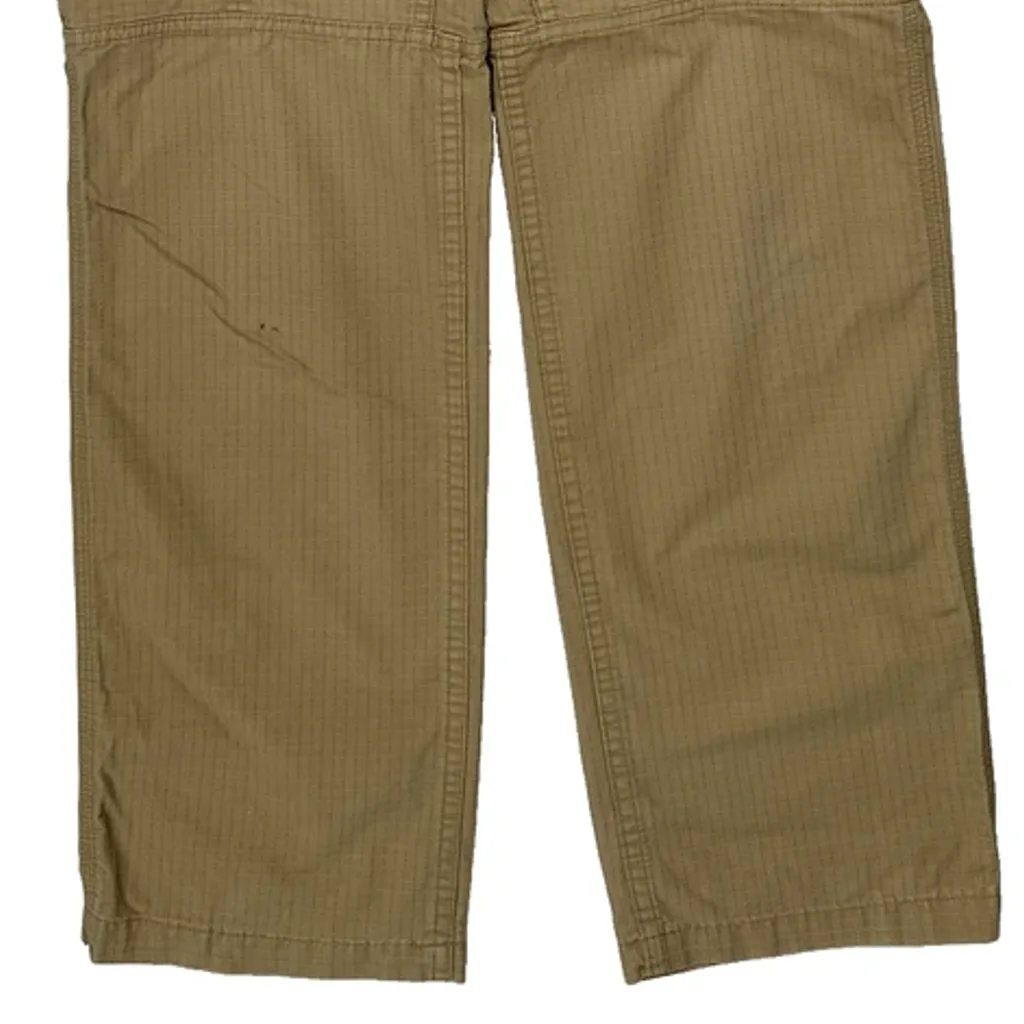 Carhartt Cargo Trousers - 30W 32L Khaki Cotton - Image 9