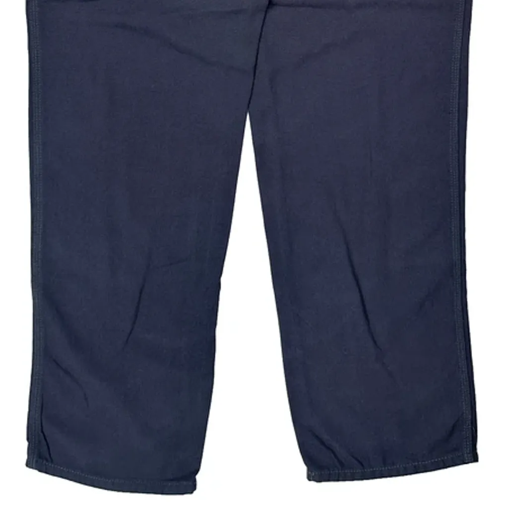 Carhartt Cargo Trousers - 36W 36L Navy Cotton - Image 7