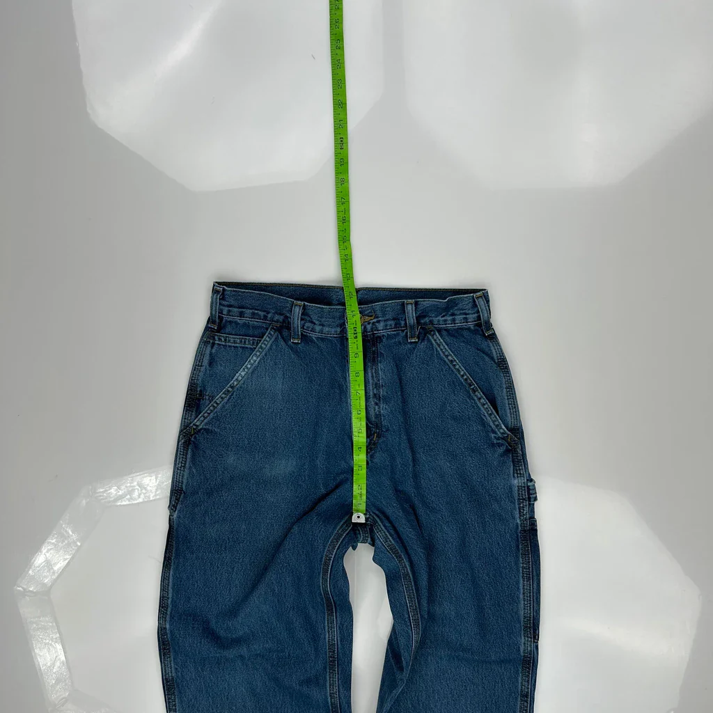 Carhartt Carpenter Jeans - 30W 29L Blue Cotton - Image 4