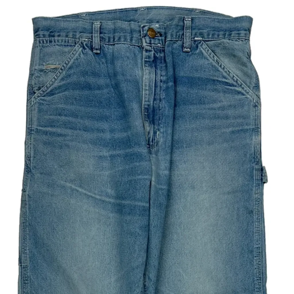 Carhartt Carpenter Jeans - 31W 31L Blue Denim - Image 10
