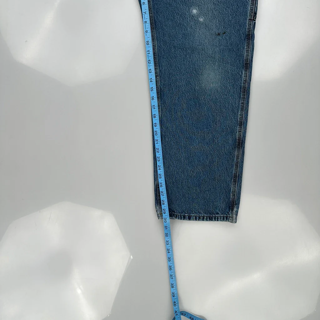 Carhartt Carpenter Jeans - 34W 29L Blue Cotton - Image 5